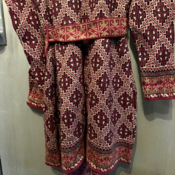 Boho shawl neck Cardigan Duster Sweater / Jacket - Picture 15 of 16